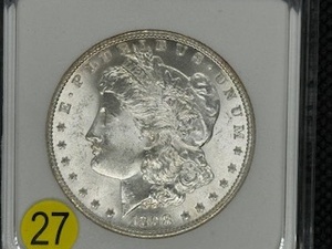 1898-S Morgan Silver Dollar IGS Graded MS 64