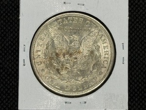 1921-S Morgan Silver Dollar Marked MS64 When Purchased
