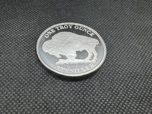 BU One Ounce .999 Silver Buffalo Round