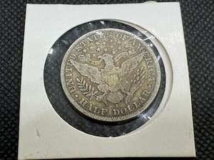 Better Date 1908-S Barber Half Dollar Marked VG8 When Purchased - PCGS Price Guide for a VG8 is $65