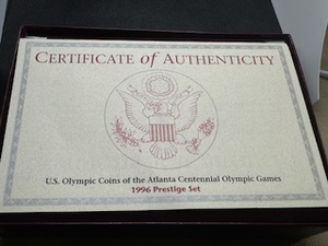 1996-S Silver Prestige Proof Set