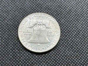1961-D BU Silver Franklin Half Dollar