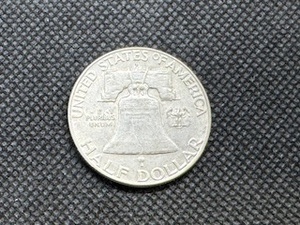 1961-D Silver Franklin Half Dollar