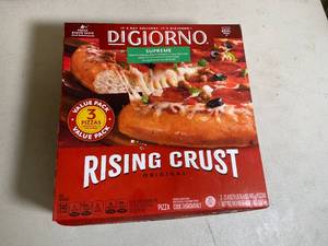 lot 16 image: H - Digiorno Original Rising Crust Supreme Pizza - 3 Pizza Value Pack