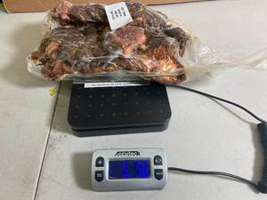 lot 123 image: G - Seasoned Whole Pork Butt - 5.56Lbs