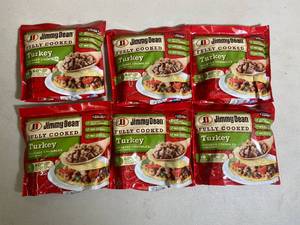 lot 48 image: I - Jimmy Dean Fully Cooked Turkey Sausage Crumbles - 6 9.6Oz Packs