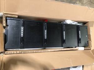 Home Decorators Collection Bradstone 4 Drawer Charcoal Black File Cabinet Customer Returns See Pictures