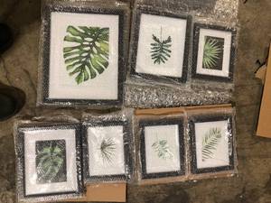 Black Gallery Wall Frame (Set of 7) by StyleWell  Customer Returns See Pictures