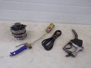 lot 70 image: Weed Torch, Gas Nozzle and Alternator