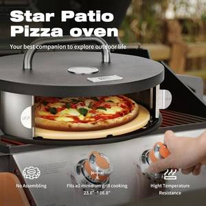 lot 10 image: Star Patio Pizza Oven for Grill