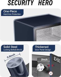 lot 19 image: Jo Hero Fireproof Safe Box