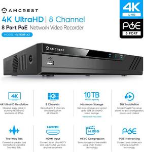 lot 21 image: Amcrest 4K Security Camera System