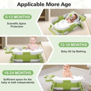 lot 29 image: Alligator Collapsible Baby Bathtub