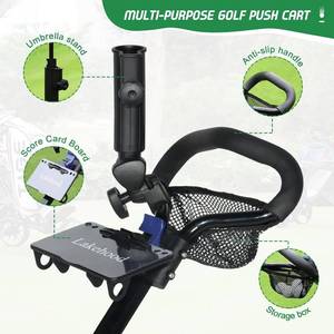 lot 31 image: Lakehood 3 Wheel Golf Push Cart