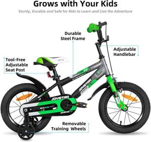lot 35 image: Joystar New Berry 14 Kids Bicycle with Helmet