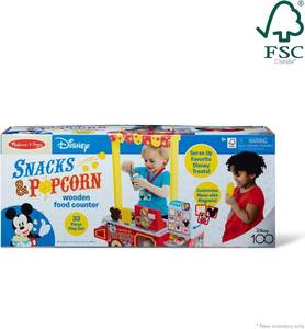 lot 40 image: Melissa & Doug Disney Snacks and Popcorn Play Food Counter