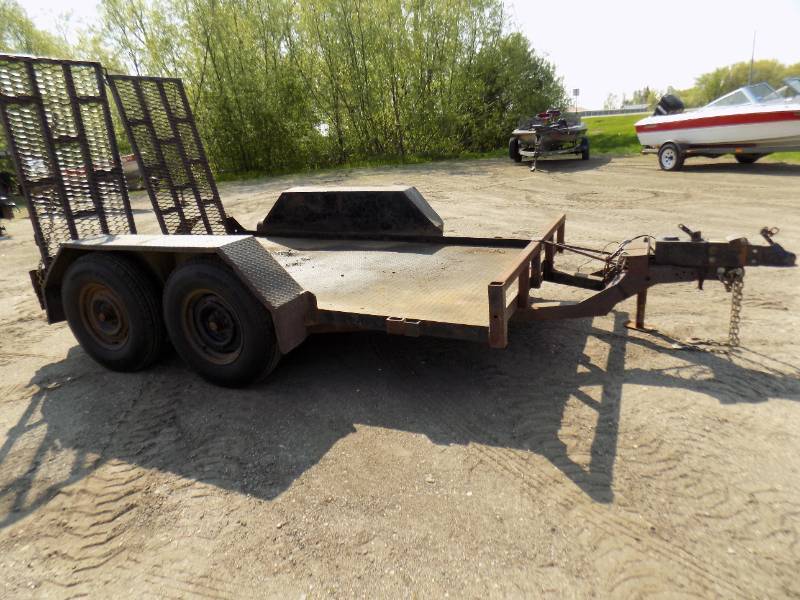Skid Loader Trailer  10 x 75