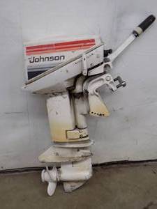 15 hp Johnson Sea Horse Out board Motor