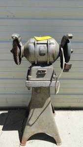 Bench Grinder on Stand