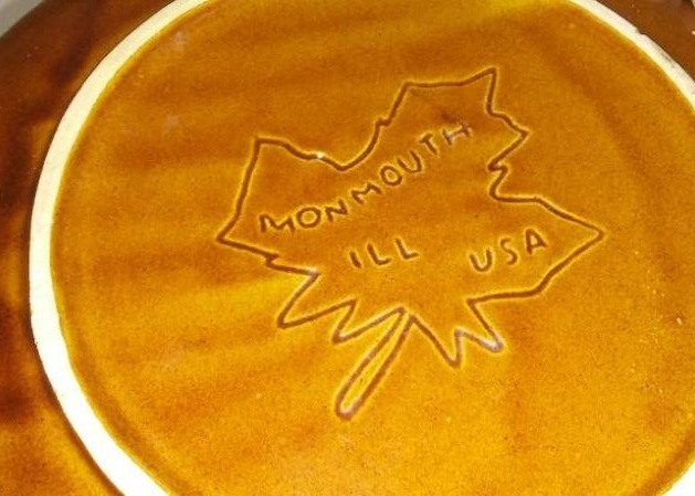 lot 775 image: Monmouth Brown Beehive Drip ware. Gorgeous