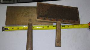 lot 711 image: Wool Carders Antique.