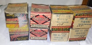 lot 790 image: Vintage New Auto Thermostats In Box(8)