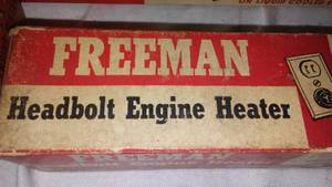 lot 793 image: Vintage New Katz And Freeman Headbolt Heaters (3).