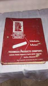 lot 813 image: Tecumseh Mechanics Manual.