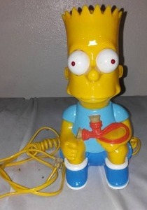 lot 818 image: 1990s Bart Simpson Phone.
