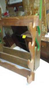 lot 886 image: Wood Gun Racks (2).