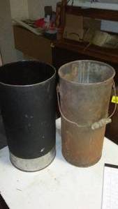 lot 888 image: Vintage Tall Pails.