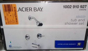 lot 875 image: Glacier Bay TubShower Set.
