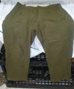 lot 577 image: WW II Battle Dress Trousers.