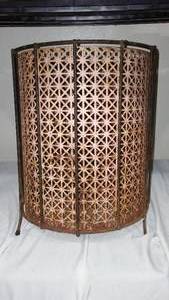 lot 622 image: Vintage Mid Century Metal Wastepaper Basket