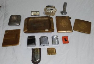 lot 630 image: Tobaccacana Collectible. Ashtrays, Lighters.