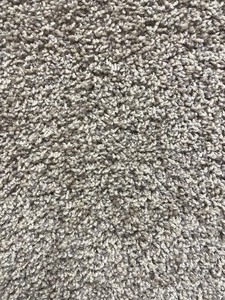 87 SF Sophisticated Tones Fleck greige Plush Carpet - 7.25x12