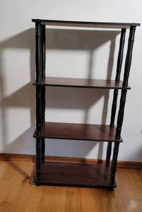 lot 167 image: 4 Shelf Book Display Case