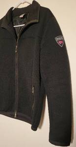 lot 127 image: Dale of Norwary Textured Black Knit Sweater  Size M