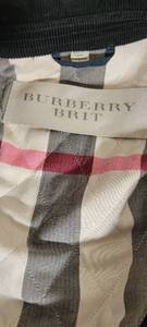 lot 128 image: Burberry Brit Blue Jacket  Size M