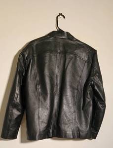 lot 134 image: Artistry Leather Black Jacket  Size L