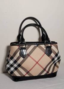 lot 125 image: Burberry Super Nova Check Eden Handbag