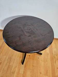 lot 90 image: Expresso Finish ButlerParlor Table
