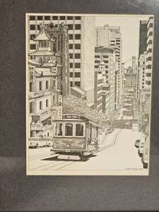 lot 119 image: San Francisco Streetcar Prints