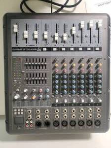 lot 62 image: Rockville RPM870 8 Channel 6000w Powered Mixer