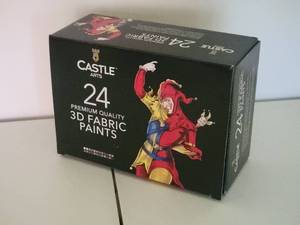lot 84 image: 3D Fabric Paint Collection - Castle Arts NIB