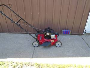 Hypertough 20 push mower. Good used condition. Tested & works. As shown.