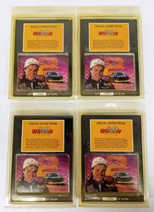 lot 37 image: Four Vintage Unopened MOTORSPORT TRADITIONS Rusty Wallace Collectors Cards
