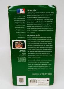 lot 1 image: Vintage DEPARTMENT 56 Wrigley Field Reproduction