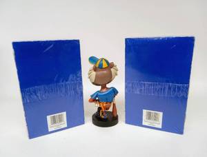 lot 96 image: Pair of Vintage Unopened Boxes of UPPER DECK LOONEY TUNES MLB Baseball Cards with Tasmanian Devil Bobblehead
