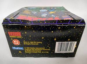 lot 71 image: Vintage Box of DC UNIVERSE Cosmic Teams Trading Cards